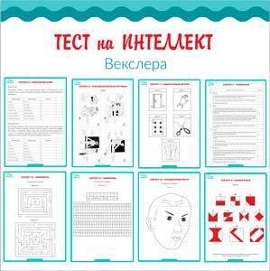 ТЕСТ ВЕКСЛЕРА<br> <span style="font-size: 16px; color: #747474;">Тест на интеллект, 119л.</span>