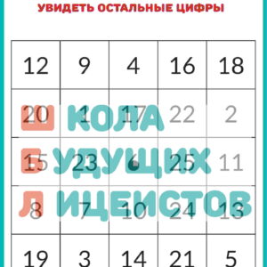 Таблицы шульте, развитие внимания, черно — белые пробы Шульте цветные таблицы с цифрами и буквами красно-черные таблицы Горбова