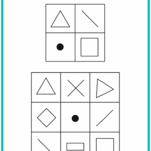 узнавание фигур, методика бернштейна, тест бернштейна, узнавание фигур, методика бернштейна, тест бернштейна, развитие памяти, задания на память, зрительная память, тест на память,