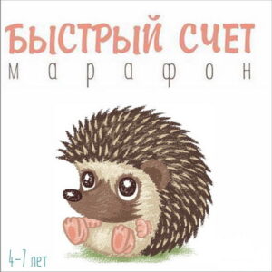 Быстрый счет, комплект занятий на 14 дней