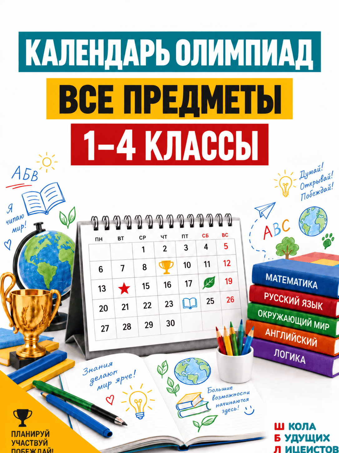 олимпиады начальной школы 1-4 класс